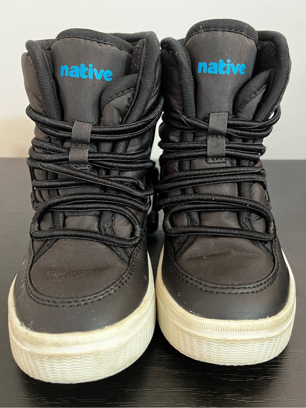 Native Kids Black Chamonix Water Resistant Winter Boots Toddler Kids 10
